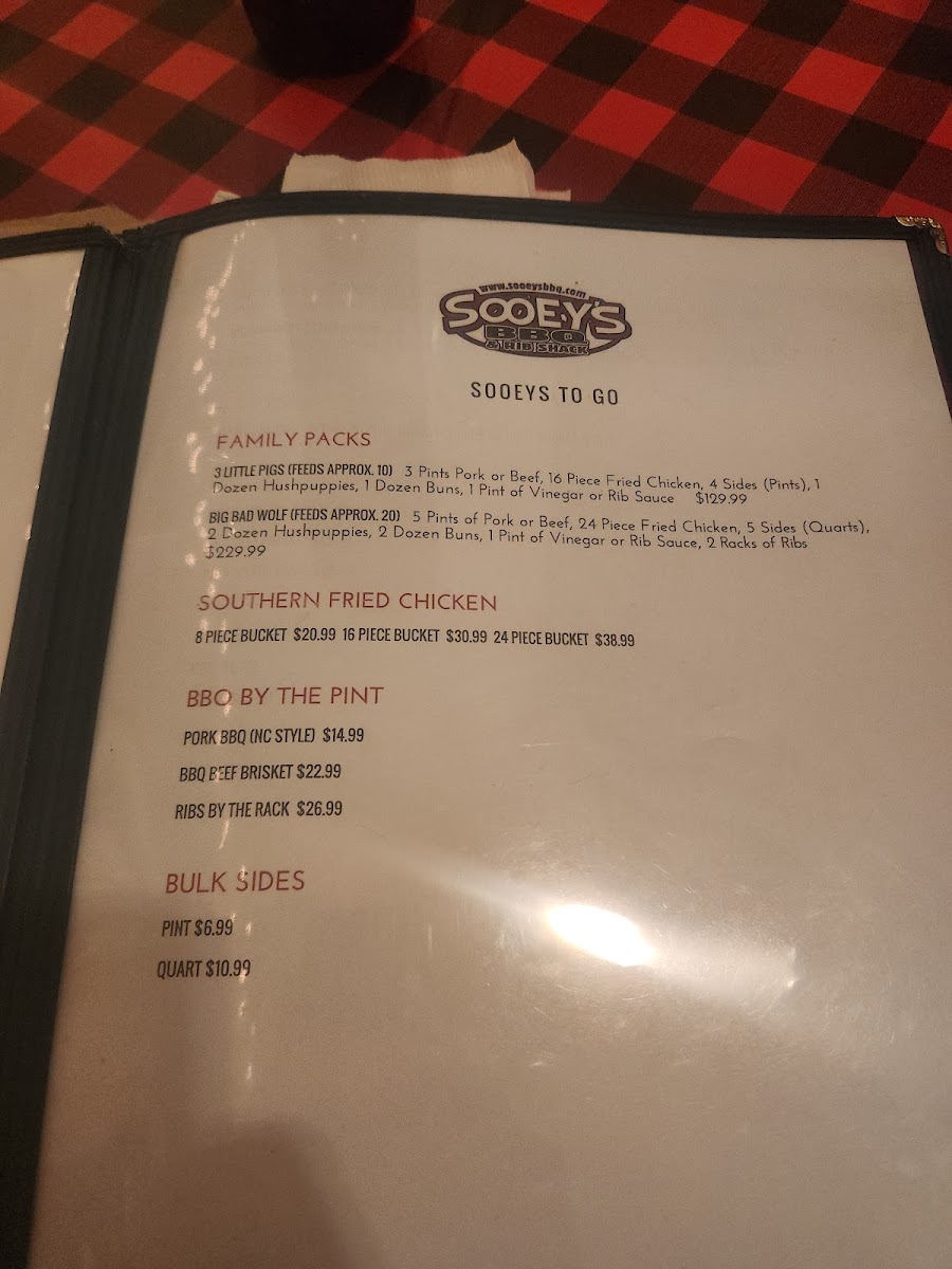 Menu Simply Southern Kitchen-1