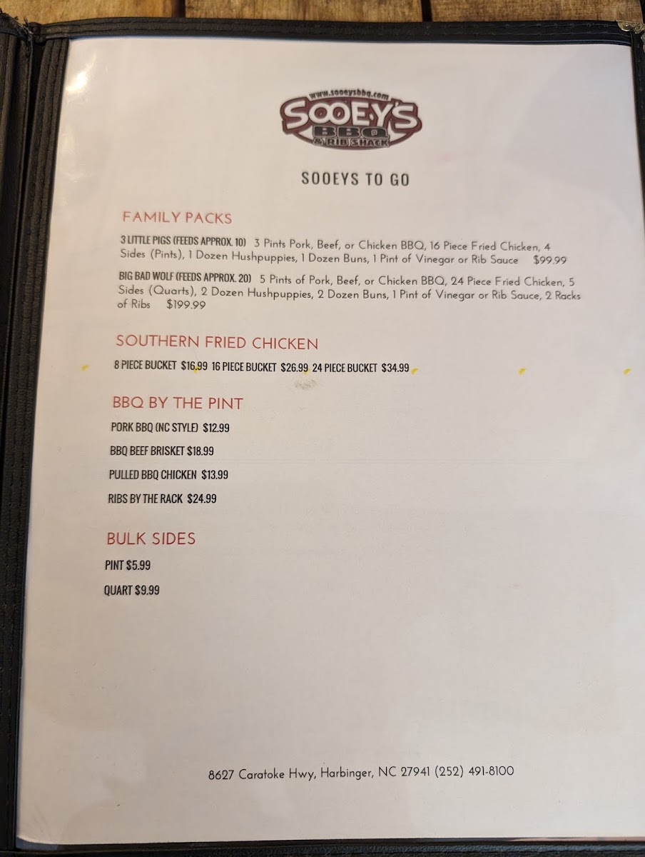 Menu Simply Southern Kitchen-5